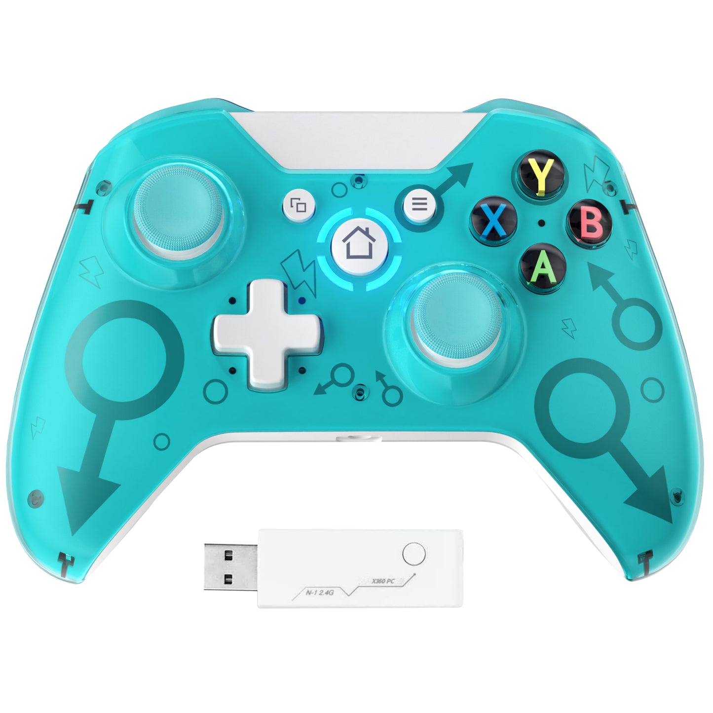 UHM N1X1 Xbox One Controller,Green