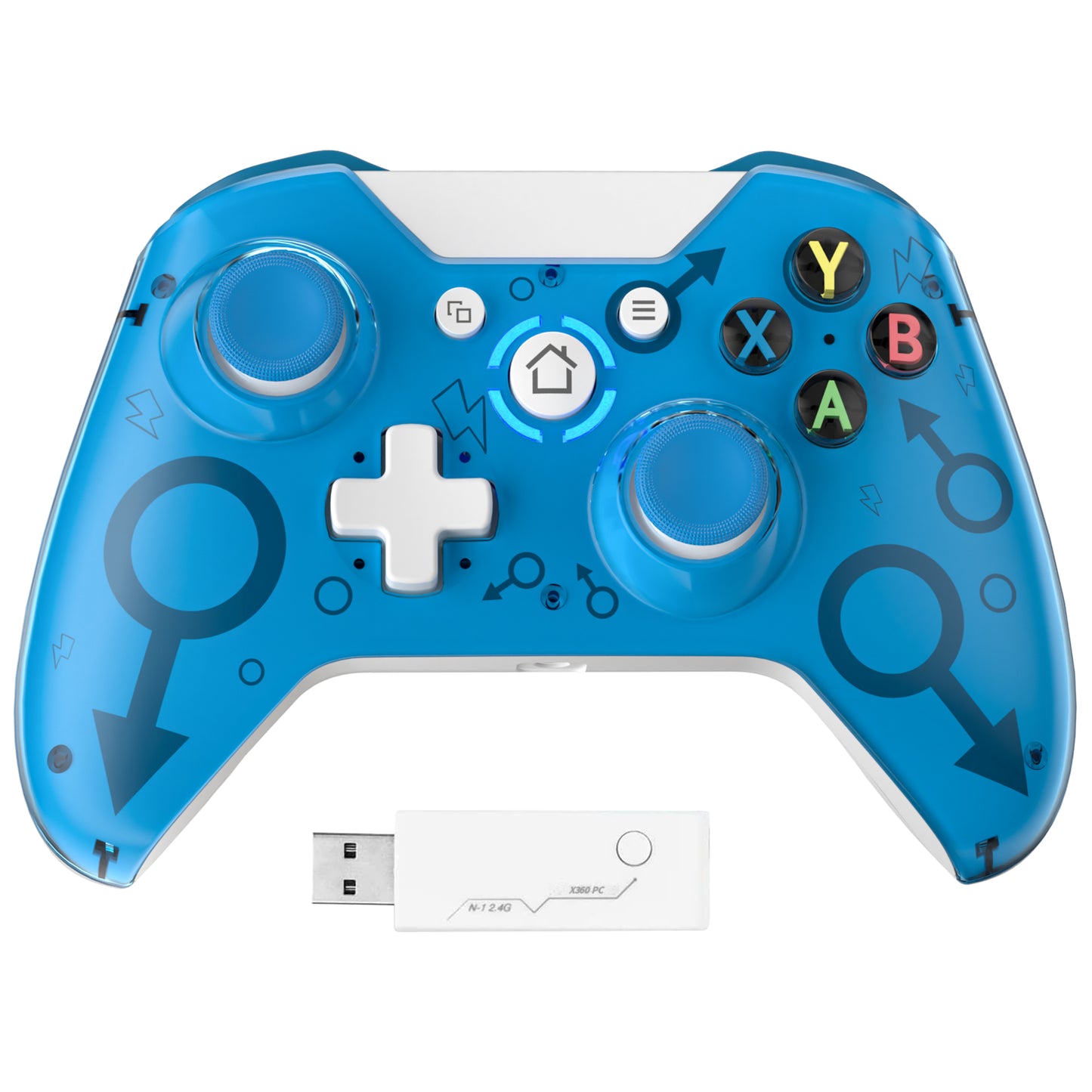 UHM N1X1 Xbox One Controller,Blue