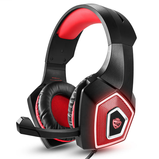 RCY Wired Gaming Headset V1 Red