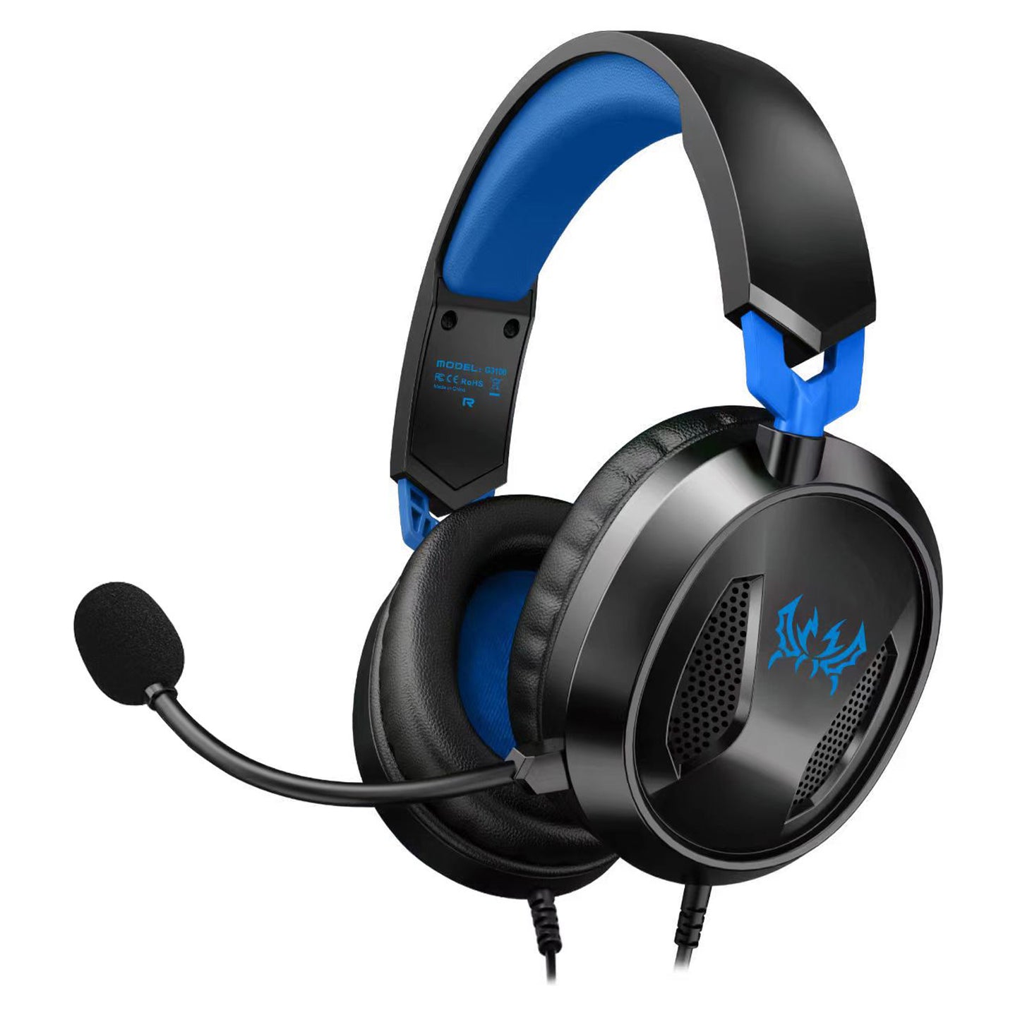 RCY G3100 PC Headsets Blue for PS4 PS5