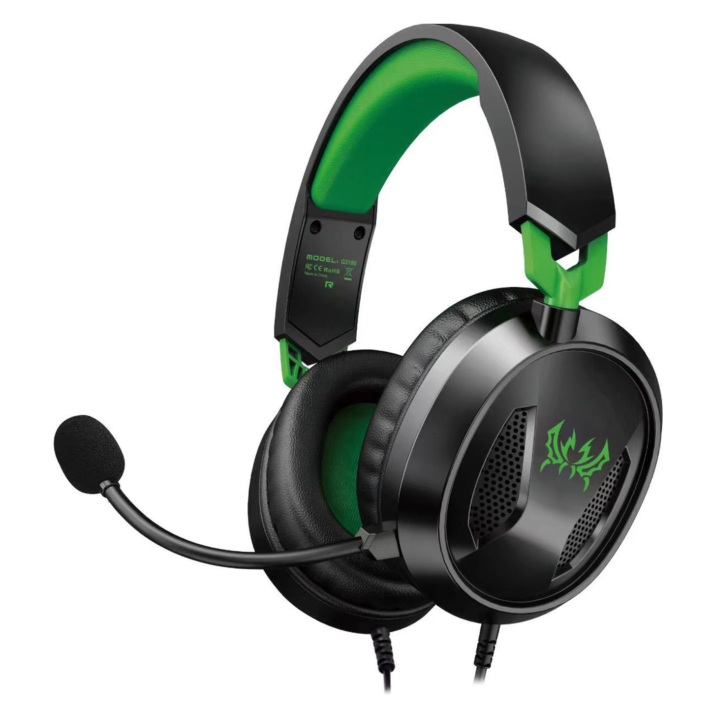 UHM G3100 Gaming Headset Green