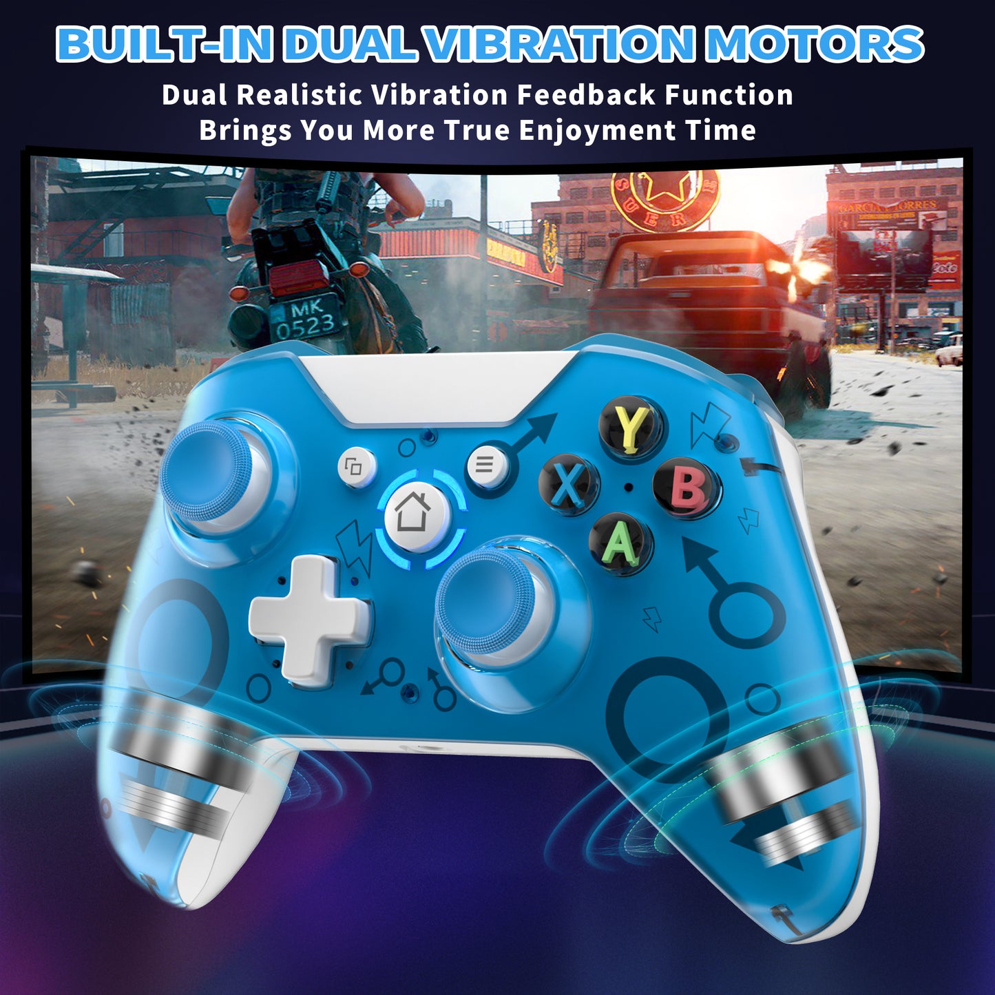 UHM N1X1 Xbox One Controller,Blue