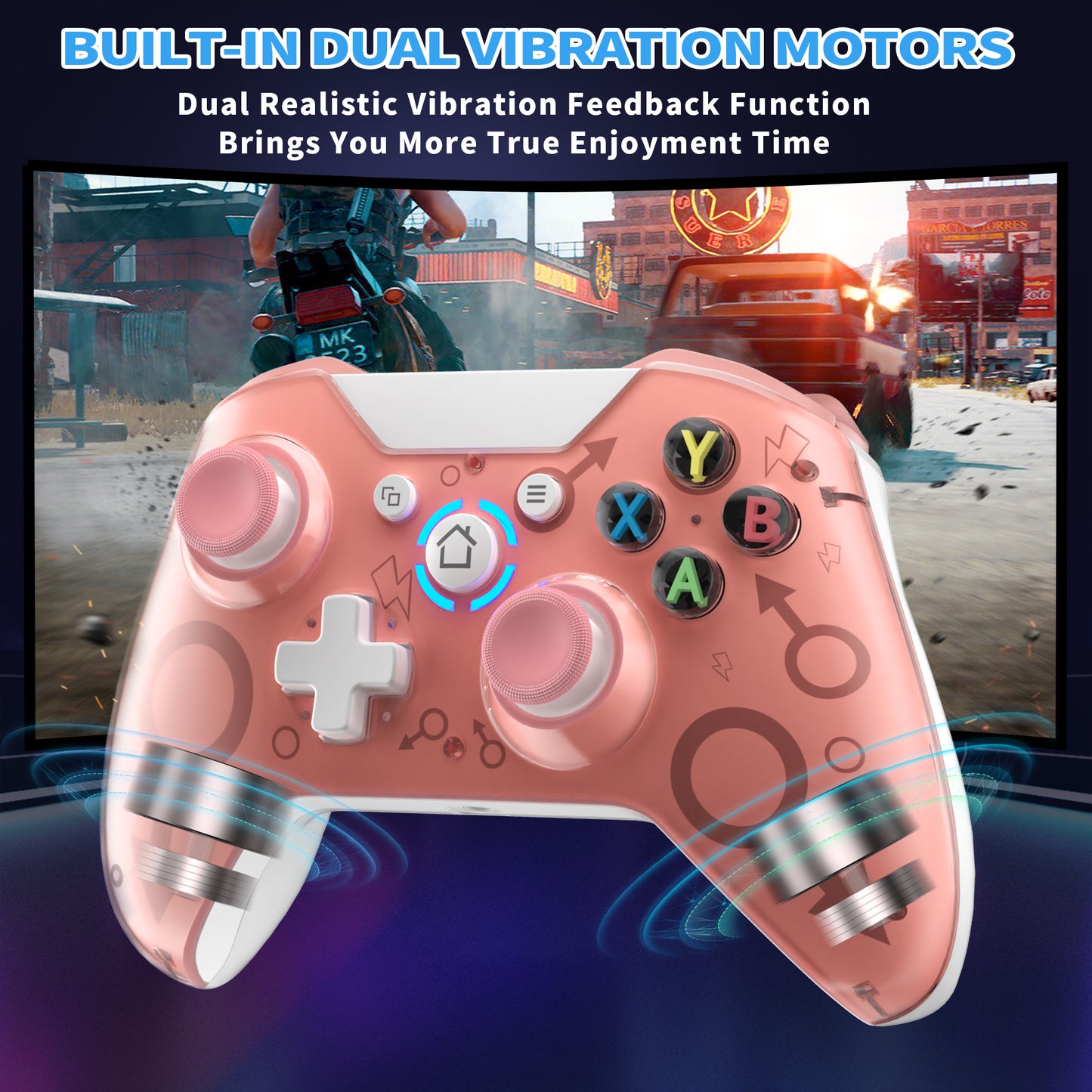 UHM N1X1 Xbox One Controller,Pink