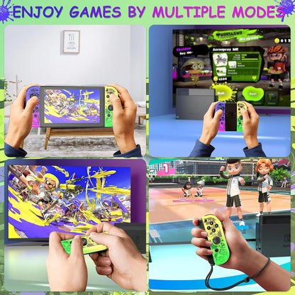 UHM Joy-Pad for Nintendo Switch Controller,Splatoon 3