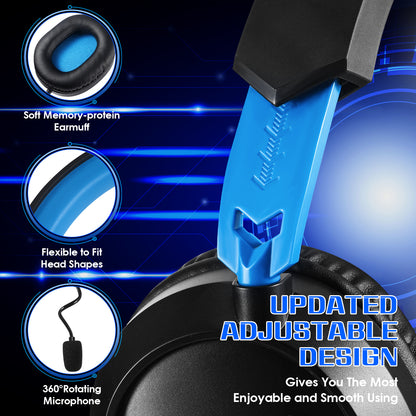 UHM G3100 Gaming Headset Blue