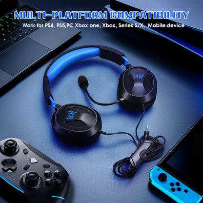 UHM G3100 Gaming Headset Blue