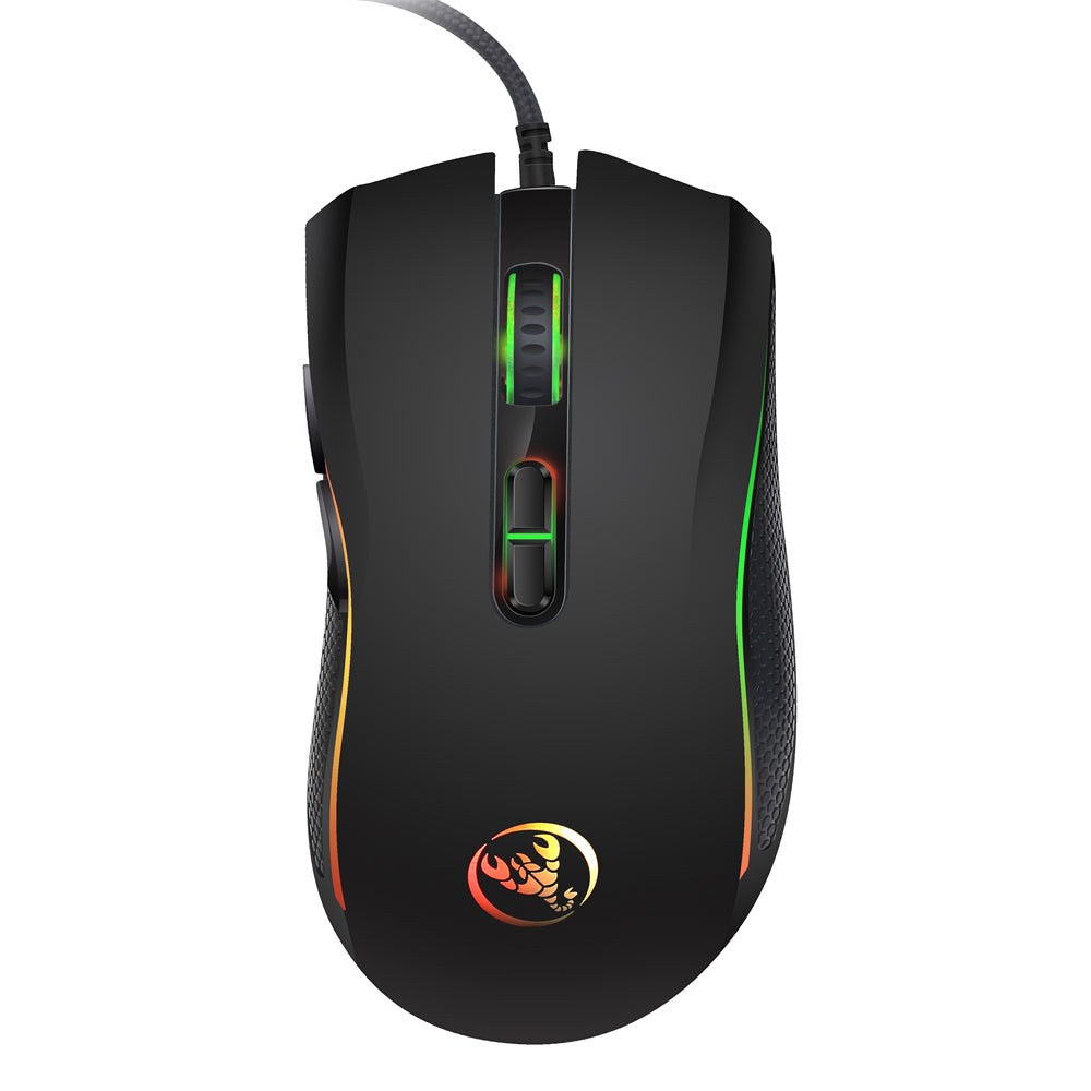 RCY A869 Black Mini Ultralight Wired Gaming Mouse