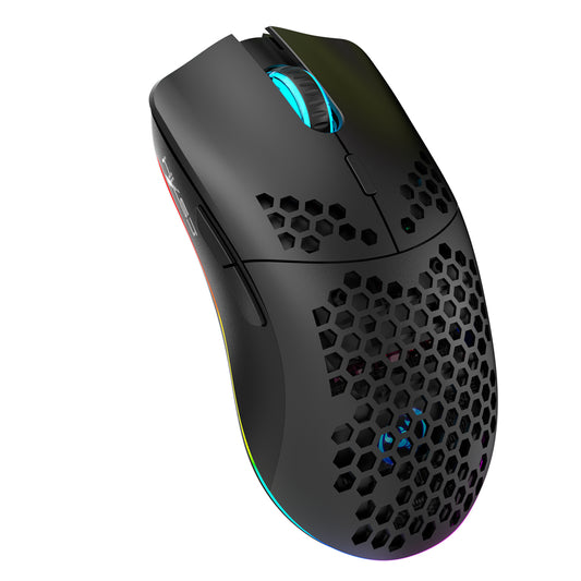 RCY T66 Wired Wireless Gaming Mouse Black