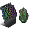 RCY One-Handed Gaming Keyboard and Mouse Combo