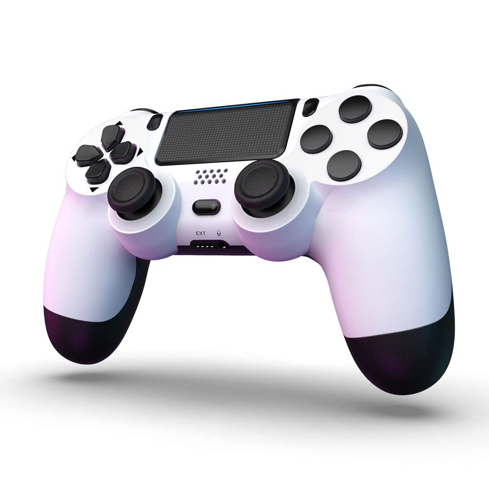 SZC PS4 Wireless Controller,White