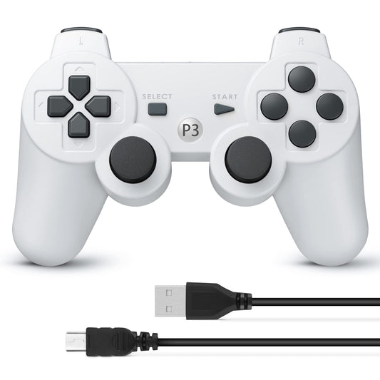 SZC PS3 Wireless Controller,White