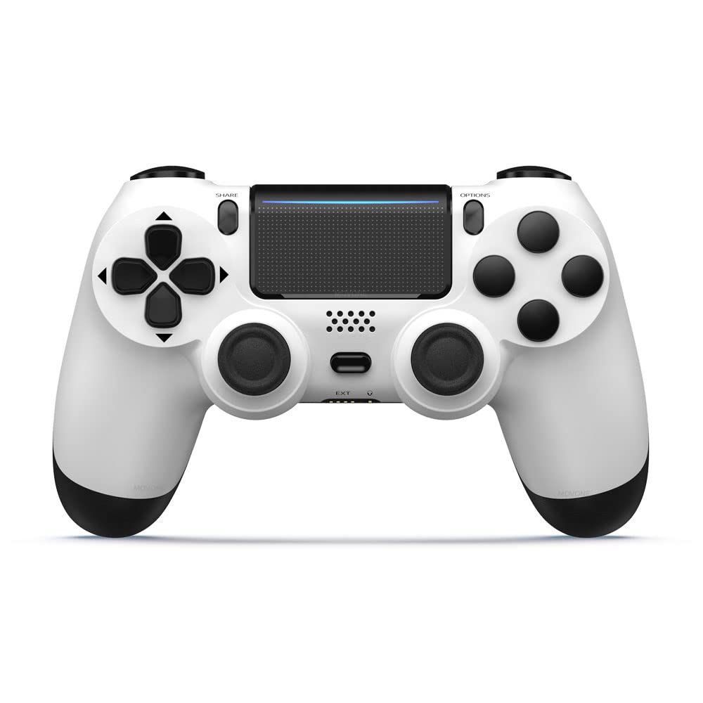 SZC PS4 Wireless Controller,White